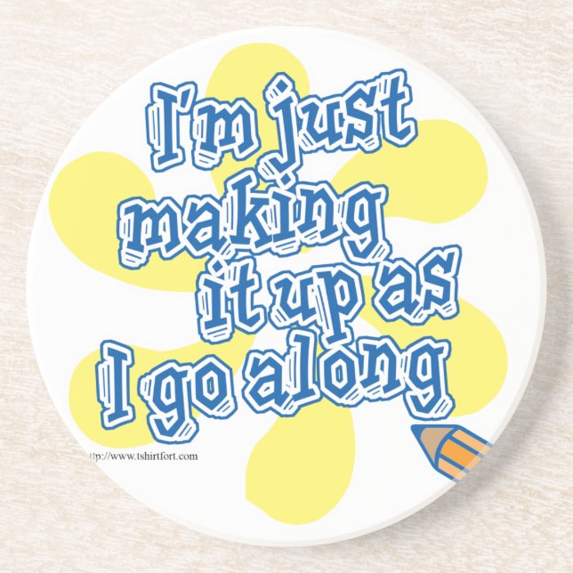 Es bilden, wie ich entlang gehe untersetzer (Vorne)