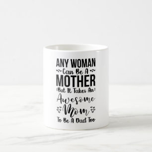 Es braucht auch eine Phantastische Mama, Vater zu Kaffeetasse