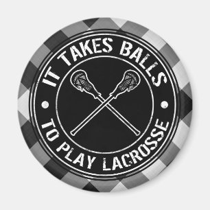 Es braucht Bälle, um Lacrosse Magnet zu spielen