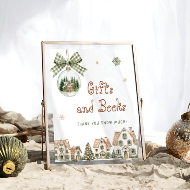 Es braucht ein Baby-Duschgeschenk und Bücher Poster (Von Creator hochgeladen)