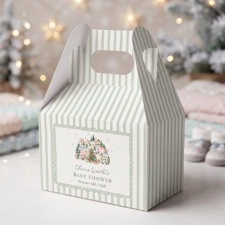 Es braucht ein Dorf Baby Shower Geschenkschachtel