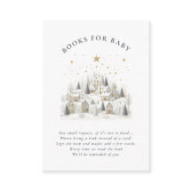 Es braucht ein Dorf Schnee Whimsical Baby Shower