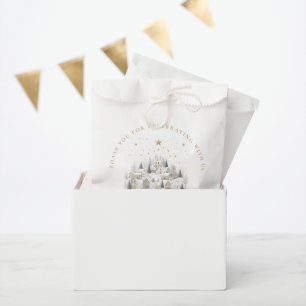 Es braucht ein Dorf Winter Wonderland Babyparty Geschenktütchen