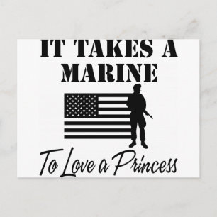 Es braucht ein Meer, um eine Prinzessin zur Liebe  Postkarte