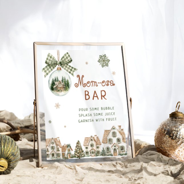 Es braucht ein neutrales Baby Dusche Mama-osa Bar Poster (Von Creator hochgeladen)