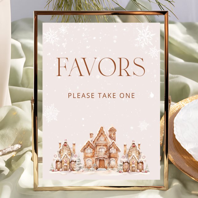 Es braucht ein Village Winter Baby Duschfavoriten Poster (Von Creator hochgeladen)