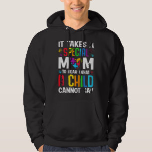 Es braucht eine besondere Mama zu hören, was ein Hoodie