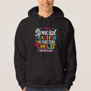 Es braucht einen besonderen Lehrer, um zu hören, w Hoodie