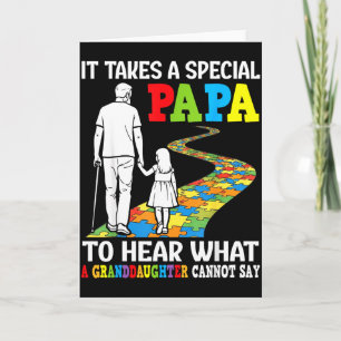 Es braucht einen besonderen Papa, um zu hören, was Karte