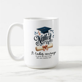 Es braucht Mut Kaffeetasse