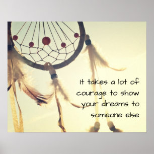 Es braucht Mut Poster