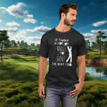 Es braucht viele Bälle, um Golf zu spielen, wie ic T-Shirt<br><div class="desc">Dieses Design wurde durch digitale Kunst erstellt und kann personalisiert werden, indem Sie auf den Knopf Anpassen klicken und die Farbe ändern, einen Namen, Initialen oder Ihre Lieblingssprache hinzufügen. Kontaktieren Sie mich unter colorflowcreations@gmail.com , wenn Sie dieses Design für ein anderes Produkt haben möchten. Kaufen Sie meine originale abstrakte Acrylmalerei...</div>