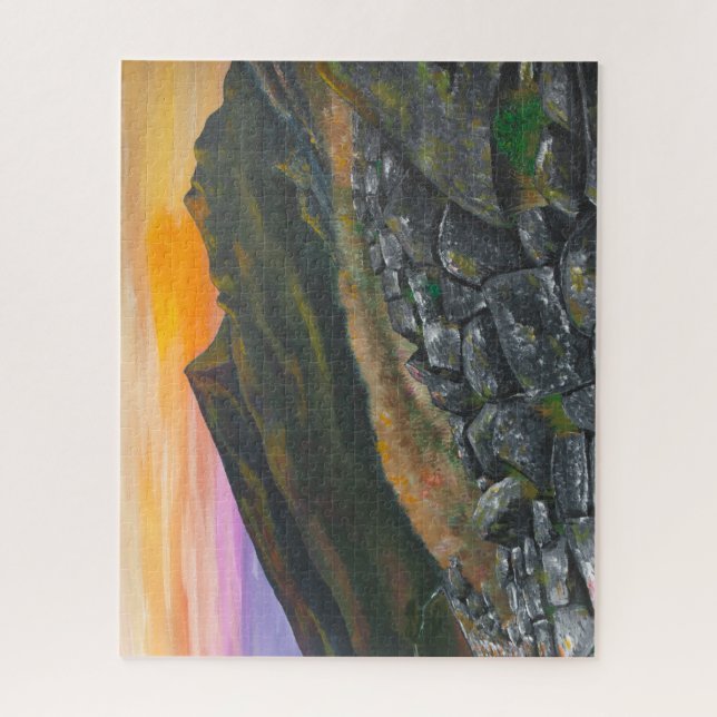 Es brennt im Himmelspuzzle (Vertikal)