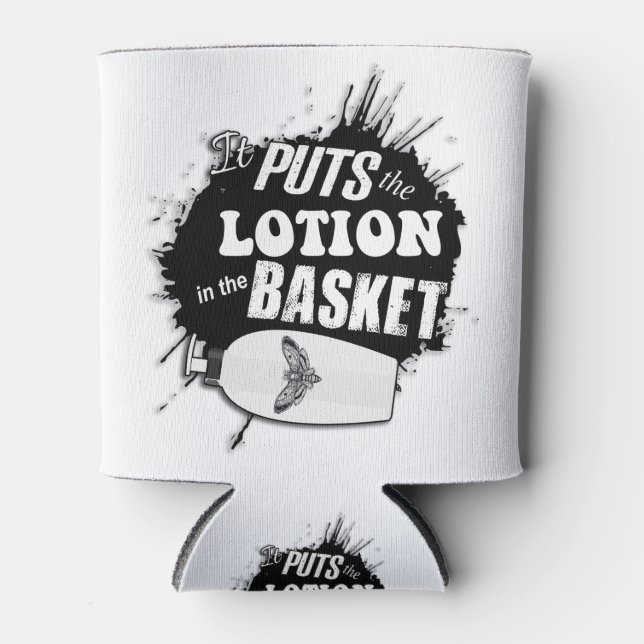 Es bringt die Lotion in den Korb Dosenkühler (Vorderseite)