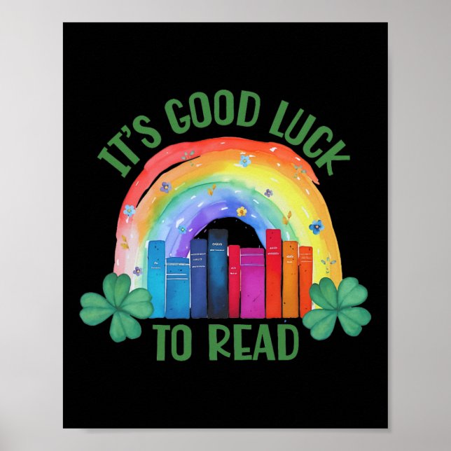 Es bringt Glück, am St. Patrick's Day Lehrer Li zu Poster (Vorne)