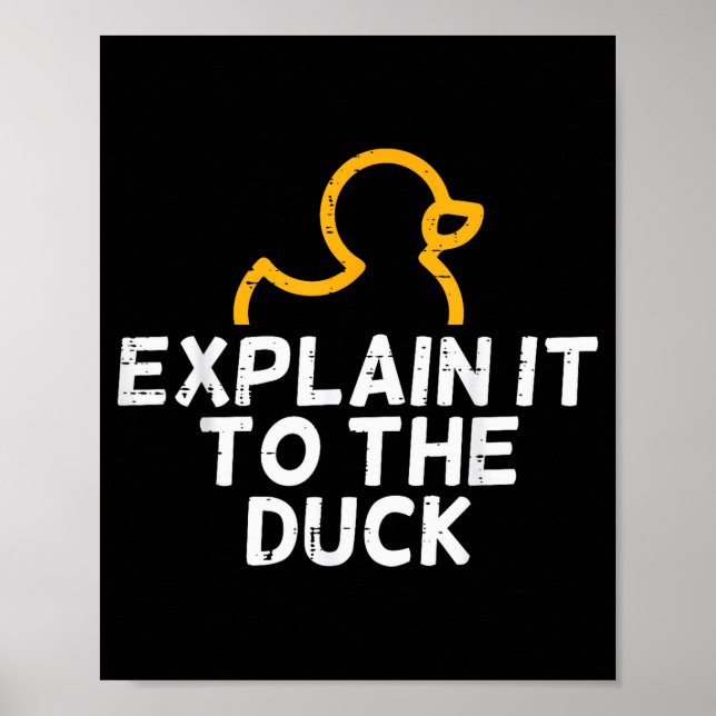 Es Coder Programmierer Tech Entwickler Shirts Männ Poster (Vorne)