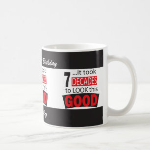 Es dauerte 7 Jahrzehnte, um dieses Good  70. Kaffeetasse