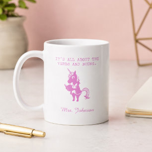 Es dreht sich alles um die Verben und Substantive  Kaffeetasse