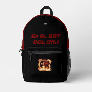 Es El EGT Del BNJ -streetwear Elgrandetoto Bedruckter Rucksack