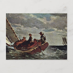 Es erfrischt von Homer Winslow (beste Qualität) Postkarte