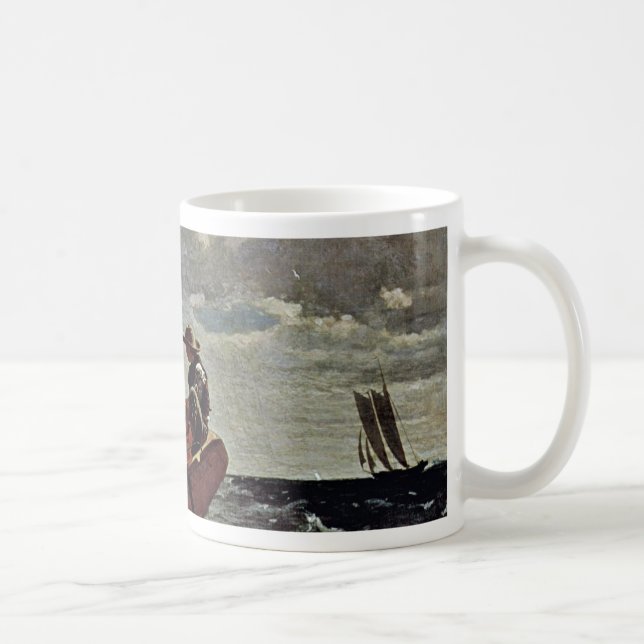 Es erneuert durch Homer Winslow (beste Qualität) Kaffeetasse (Rechts)