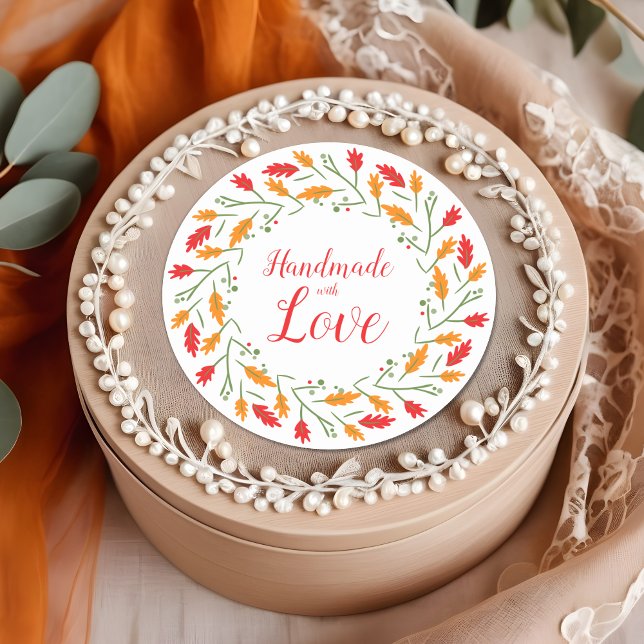 Es etikettiert Artikel Artesanos Handmade Runder Aufkleber (Von Creator hochgeladen)