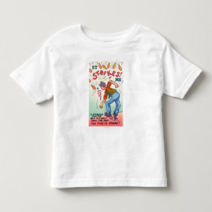 Es fällt mir auf, Cartoon Mann Bowling Kleinkind T-shirt