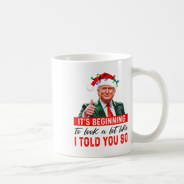 Es fängt an, so auszusehen, wie ich es Ihnen gesag Kaffeetasse (Rechts)