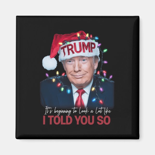 Es fängt an, so auszusehen, wie ich es Ihnen so ge Magnet (Vorne)