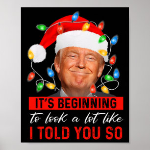 Es fängt an, so auszusehen wie lustige Trump-Weihn Poster