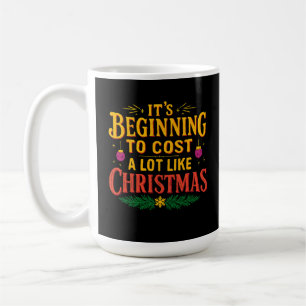 Es fängt an, so viel wie Weihnachten zu kosten Kaffeetasse