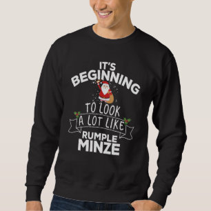 Es fängt an, viel wie Rumple Minze Chr auszusehen Sweatshirt