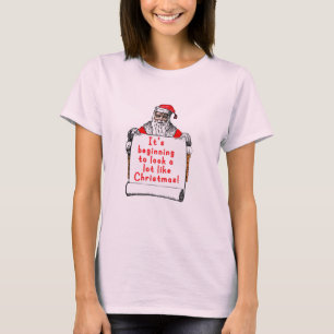 Es fängt an, wie Weihnachten viel auszusehen T-Shirt