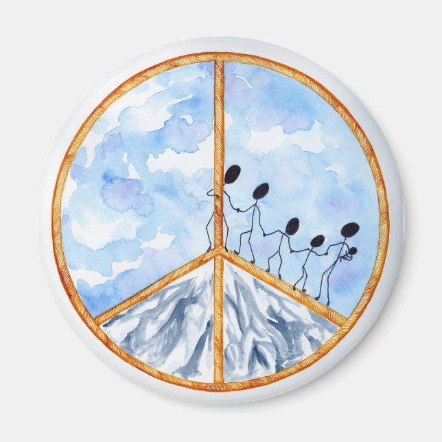 "Es fängt mit mir an" Magnet (Vorne)