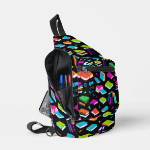 Es farbenfroh zu buchen crossbody bag
