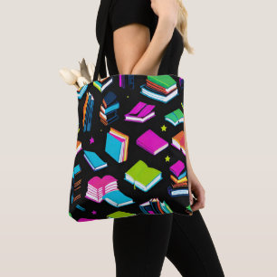 Es farbenfroh zu buchen tasche