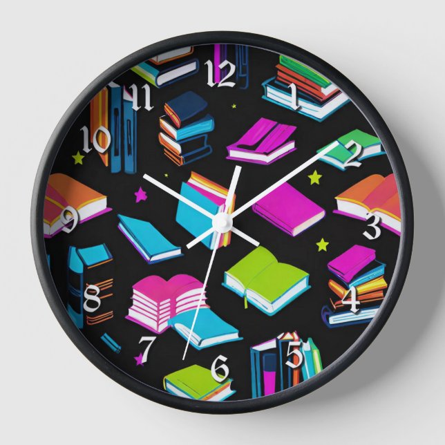 Es farbenfroh zu buchen uhr (Vorderseite)