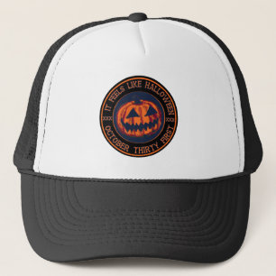 Es fühlt sich an wie Halloween-Jack - O-Lantern Truckerkappe