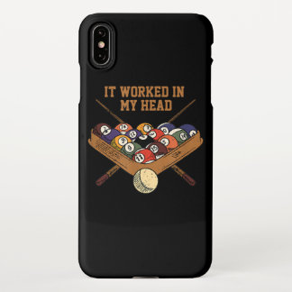 Es funktionierte in meinem Kopf Billard Geschenk 8 iPhone Hülle