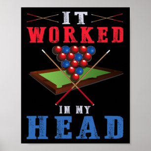 Es funktionierte in meinem Kopf - Pool Shark Billi Poster