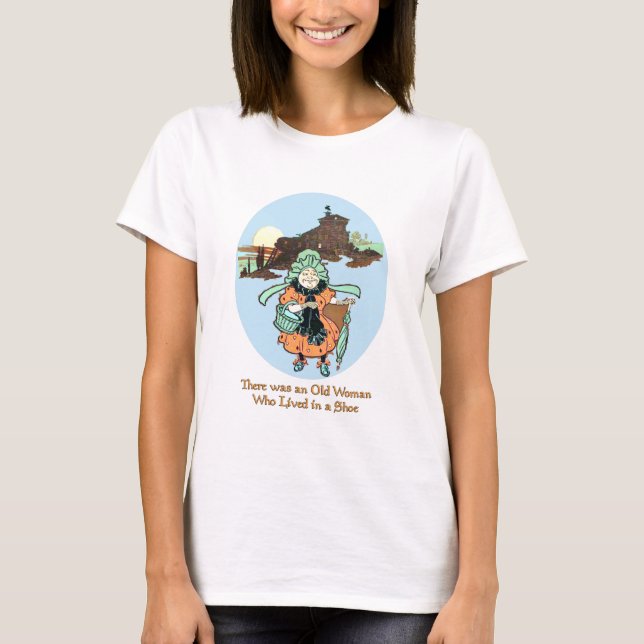 Es gab eine alte Frau, die in einer Schuhe lebte ( T-Shirt (Vorderseite)