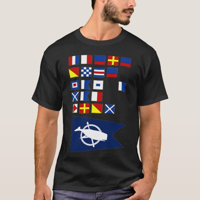 Es gab einmal einen Mann von Nantucket T-Shirt (Vorderseite)