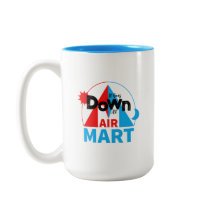 Es geht am Air Mart runter - Offizielle Tasse