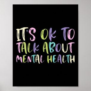 Es geht den Frauen gut, über psychische Gesundheit Poster