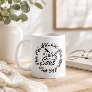 Es geht mir gut mit meiner Seele Kaffeetasse