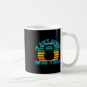 Es geht nicht an sich zu schwingen Funny Kettlebel Kaffeetasse