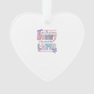 Es geht nicht um das Kaninchen Christliches Jesus- Ornament