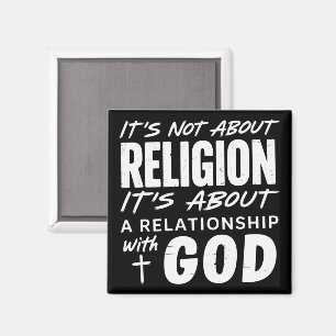 Es geht nicht um Religion Glaubensbekenntnis Spiri Magnet