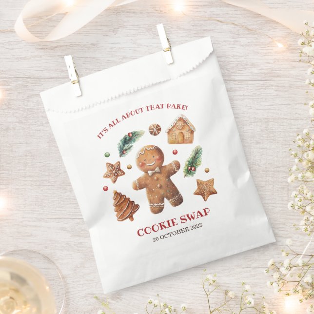 Es geht nur um den "Bake Cookie Swap" Geschenktütchen (Ausgeschnitten)