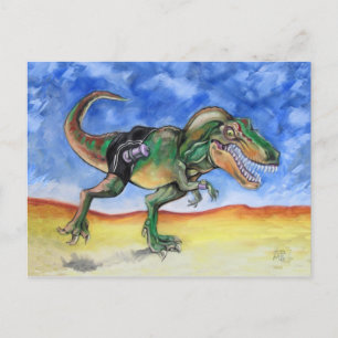 Es geht nur ums Timing Postkarte